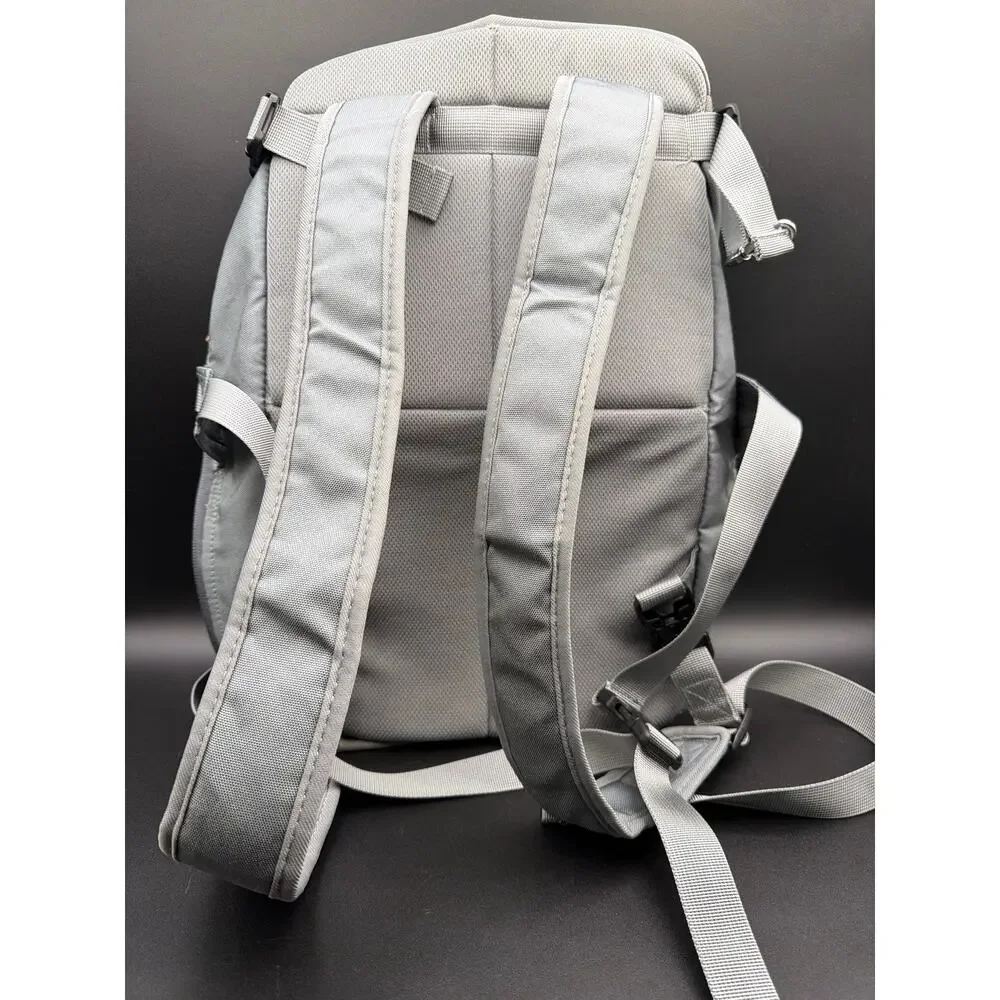 Doglemi Dog Carrier Backpack Gray Mesh Pet Travel Backpack Medium NWOT